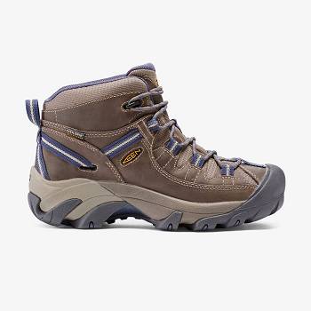 KEEN Targhee II Waterproof Mid - Hnede Turistické Topánky Damske, K0309SK